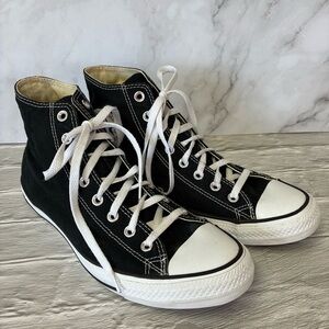Converse Chuck Taylor All Star Black High Top Sneakers Unisex